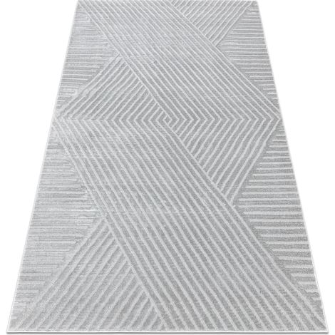 Tappeto BALANCE 1503 grigio - Geometrico, strutturale, glamour grey 200x290 cm