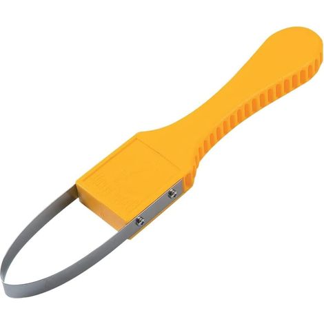 MINKUROW Garden Loop Weeding Tool, Herramientas De Deshierbe Para Trabajos De Jardinería, Deshierbadoras Manuales Para Deshierbar, Aflojar, Plantar (Color : Yellow) (1/4)