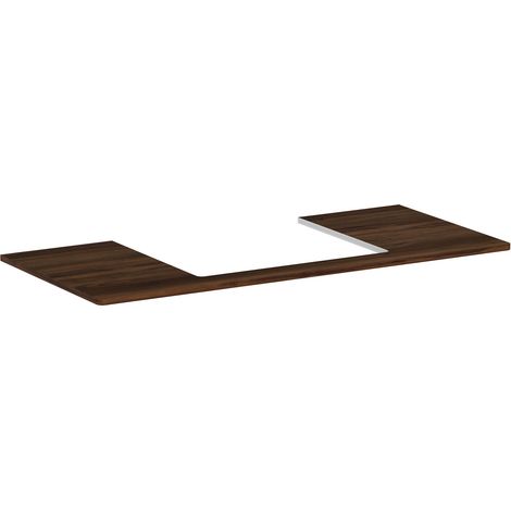 hansgrohe Xelu Q consola con recorte central, 1180x550, para