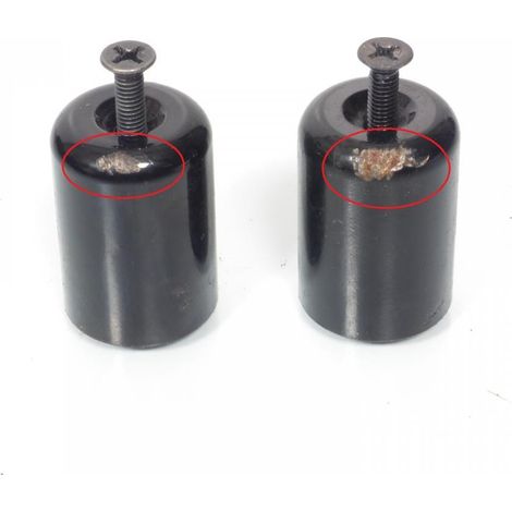 [PRODUIT D'OCCASION] Embout de guidon origine pour scooter Suzuki 125 Burgman 2007 à (1/2)
