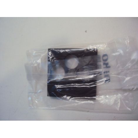 Enjoliveur manette simple noir prise tv-FM-sat dark brown NIKO 124-69551