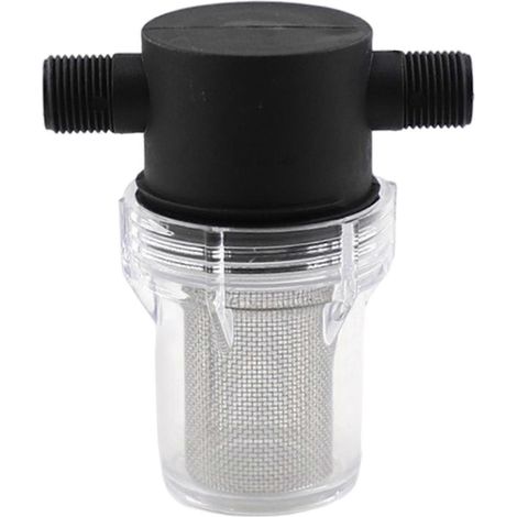 Filtre à eau à mailles pour pompe, tuyau de 1/2 pouce, pour camping-car et jardinage extérieur-20 mesh (1/5)