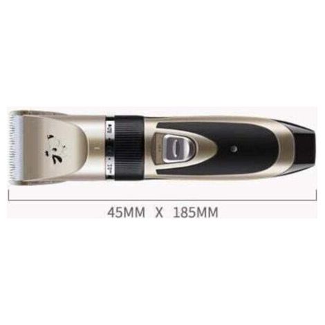 Tondeuse Chien Qualité pro Poil Long Epais Animal Silencieux , XU,Rechargeable Electrique Tondeuse pour Chien et Chat Dog Clipper Kit -