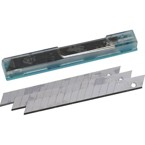 Boîte de 10 lames pour cutter 9 mm