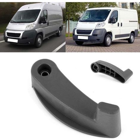 Pièce de rechange pour la poignée de porte intérieure arrière gauche (modèle 735471000) des Peugeot Boxer de 2006 et ultérieures. (1/5)
