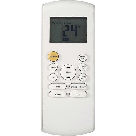 Télécommande sans fil blanche de haute qualité pour climatiseur Midea RG57B/BGE RG57A2/BGEF (1/5)