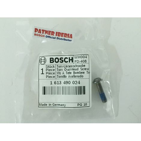 Repuesto original BOSCH 1613490024  Tornillo Torx de cabeza oval