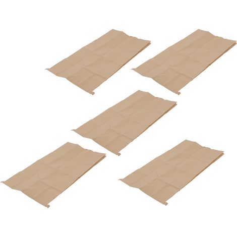 Stück wasserdichte, gewebte Kraftpapier-Aufbewahrungsbeutel (100 x 50 cm) für Haus, Garten, Hof und Rasen (1/5)