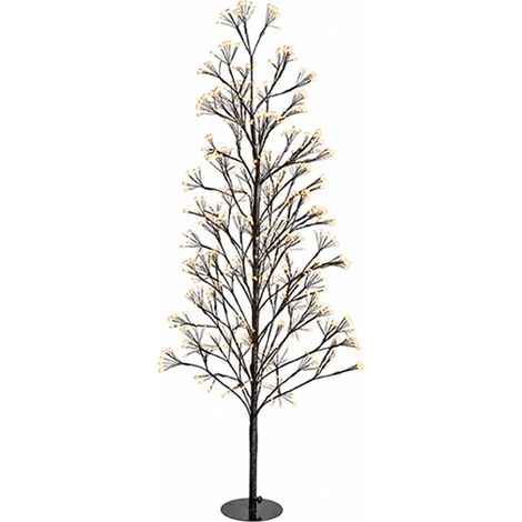 NATALE - ALBERO DECORATIVO DORATO 1200LED SLIM L. CALDA MAURER