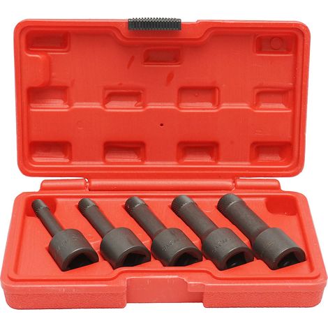 Set di chiavi tubolari estrattori per viti, 1/2", 5 pezzi Breckner Germany (1/5)