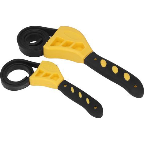 2 pcs Courteille à usages à usages à usage réglable à usage réglable 6 pouces 8 pouces pour l'entretien de la voiture Jaune (1/5)