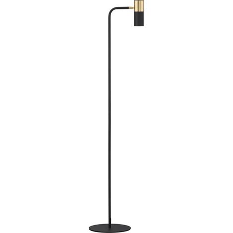[NEUWERTIG] B-Ware Nova Luce Stehlampe Standleuchte Pongo Gu10 Led Schwarz Dimmbar Leuchte 135 Cm
