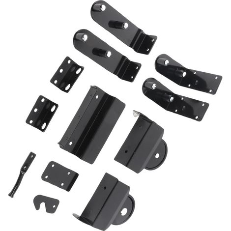 Kit de quincaillerie robuste pour portail coulissant, accessoires à roulement à billes pour portail coulissant stable et sécurisé (1/5)