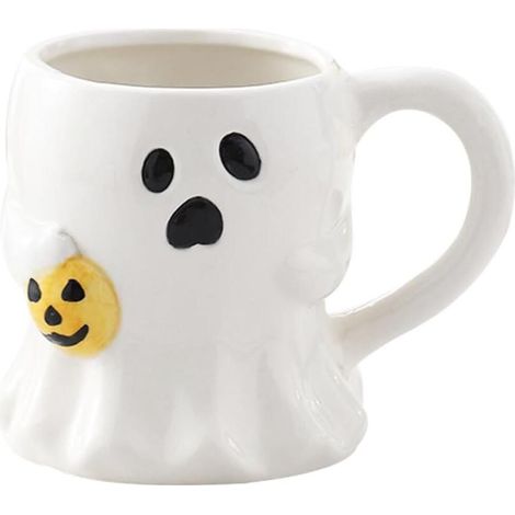 Tasse d'Halloween aus Keramik Ghostface Tasse à Café Fantôme Tasse à Café Fantôme Tasse Halloween Fête Invité Tasses Drôles 400 ml (1/4)