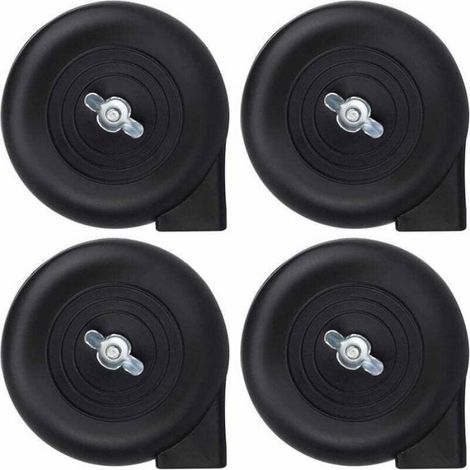 Lot de 4 Filtres Silencieux pour Compresseur d’Air, Filetage 20 mm, Filtre d’Échappement (1/4)