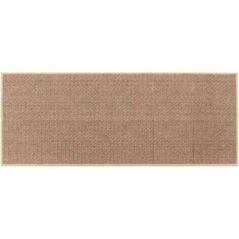 Tapis De Cuisine Devant Evier Lavable Antidérapant En Caoutchouc Et Lavable, Couleur du Jute(1 Pcs Pour 44x120cm) (1/4)