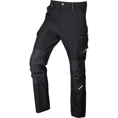 PANTALONI DA LAVORO NERO-VERDE MIX&MATCH TAGLIA XL - T N81-2951XL (1/5)