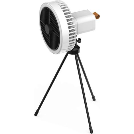 Ventilateur suspendu portable rechargeable 1200 mAh, lampe de camping, ventilateur de bureau pour les réunions