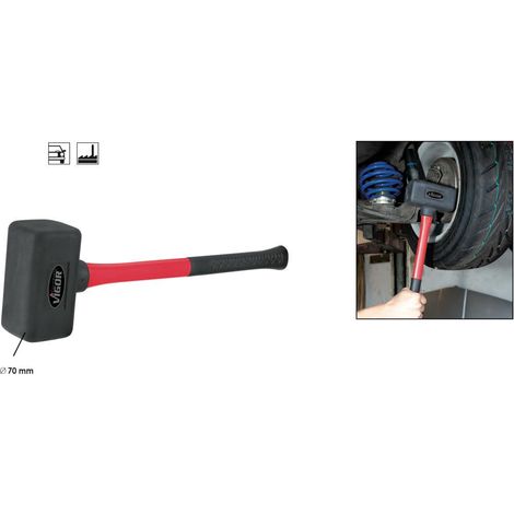 Vigor V2235 mazo negro 2,5 kg 490 mm