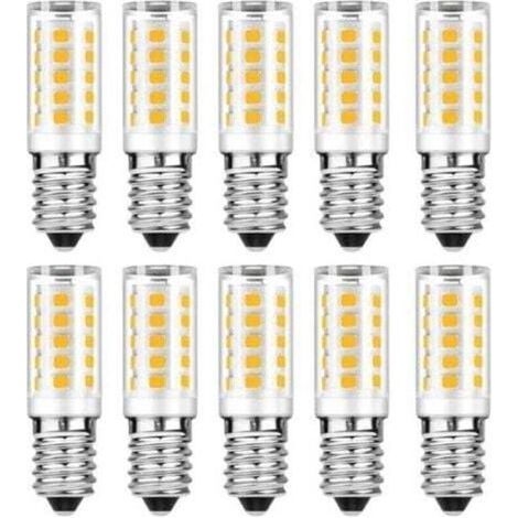 Lot d’ampoules LED E14 5 W (équivalent 50 W) – blanc chaud 3000 K, 500 lm, non dimmable, lot de 10 pièces (1/5)