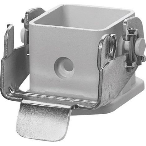 Amphenol C146 10F003 000 4-1 Anbaugehäuse gerade, 1 Längsbügel, mit Flachdichtung  1 St.