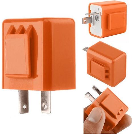 contrleur De Clignotants Led (orange), Clignotant Relais Pour Vlo Lectrique Avec Contrle De Vitesse, Accessoires Moto (1/3)