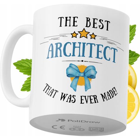 Lustiger Kaffee- oder Teebecher für Architekten mit witzigem Textdesign – ideal für Geburtstage, Namenstage, Feiertage und besondere Anlässe. Hochwertiger Becher für Zuhause, Büro und Arbeit. Farbe: W