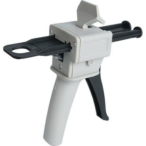 Pistolet Distributeur Époxy - 50 ml - AB Pistolet à Colle Époxy - Poignée Applicateur pour Mélange Colle - Ratios 1:1 et 2 :1 (1/4)
