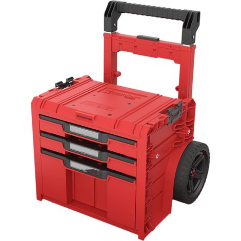Toolbrothers RHINO L Drawer 3 Cart Plus ULTRA - Cajón móvil caja de herramientas 2x 4,5 l 12 l con doble asa telescópica (1/5)