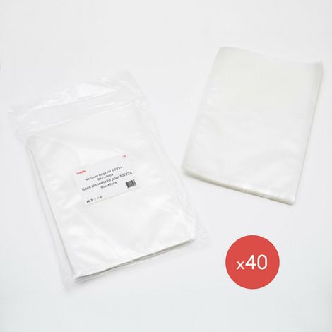H.KOENIG L24 40 SACS POUR SSV24 APPAREIL DE MISE SOUS VIDE ALIMENTAIRE (1/2)