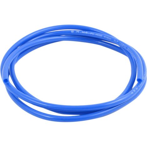 Tuyau Air Comprimé Pneumatique Pu 6x4mm Bleu 1,5m (1/2)