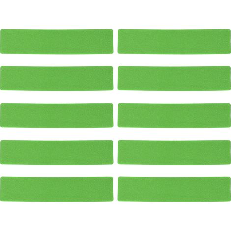 Lot de 6 marqueurs de ligne pour tennis, pickleball et basketball - Kit polyvalent vert pour traçage rapide sur terrain. (1/5)