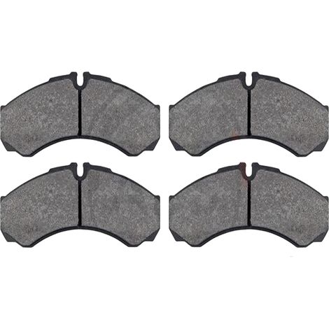 KIT PASTIGLIE FRENO POSTERIORI compatibile con IVECO DAILY V FURGONATO / PIANALE PIATTO / TELAIO / PASTIGLIE FRENANTI AUTO OEM 37113  37298, / SOSTITUZIONE DIRETTA / BASSA POLVERE / SILENZIOSO