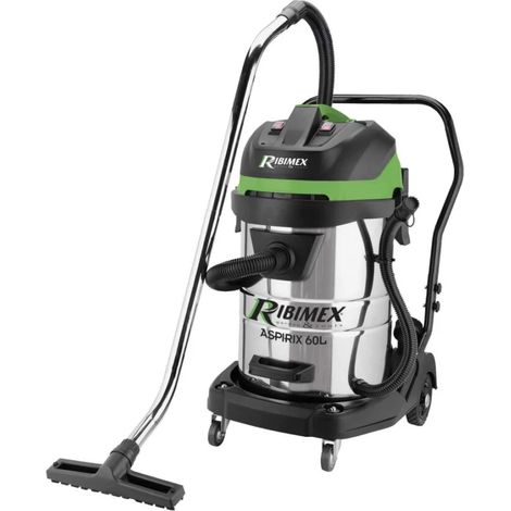 aspiratore solidi liquidi elettrico ribimex "aspirix" 2000w 60 lt 80 l/s - prasp61lx2 (1/7)