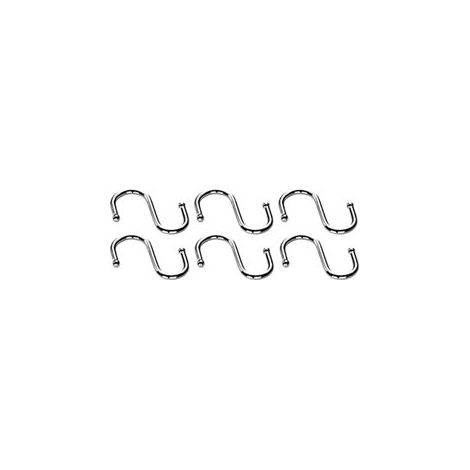 Lot de 6 crochets Monti 900082 Tescoma (1/2)