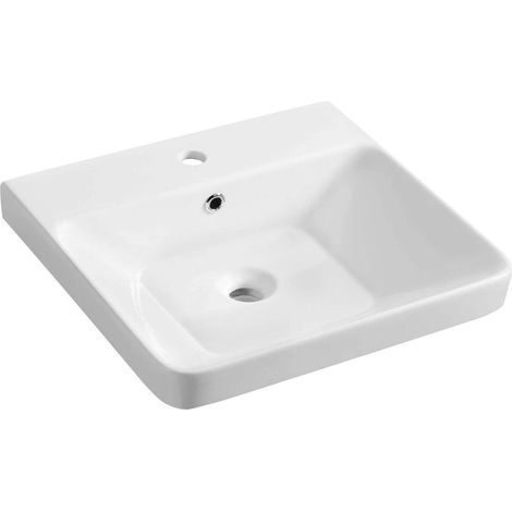 Sapho Thalie - Lavabo da mobile 50x46 cm, bianco TH11050