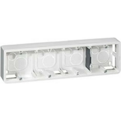 Legrand 080284 - Prog Mosaic Frame for Support ref. 802 54 - depth 40mm - 10 or 4x2 mod horiz