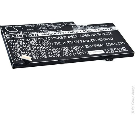 NX - Batterie ordinateur portable 11.4V 3750mAh - 760944-421761230-005HSTNN-LB (1/3)