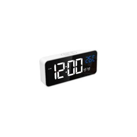 Digitaler Wecker, LED-Digitaluhr mit Te-Crezuo-Funktion