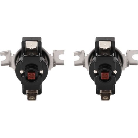 80°C Thermostat Manueller Thermoschalter 2 Stück, U-Abdeckung, 25A 250V, leistungsstarker Temperaturregler für Heizkessel. (1/5)