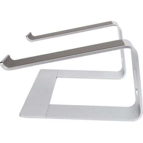 Verstellbarer Laptopständer aus Aluminium, ergonomischer Desktop-Fuß mit Kühlung für PCs. (1/5)