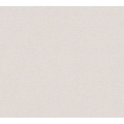 Papier peint beige pour chambre Tapisserie couleur claire texturée pour salon Papier peint uni idéal couloir et bureau (1/5)