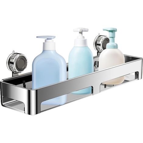 Étagère murale de salle bain - rangement flottante , organisateur moderne Construction durable et ét (1/5)