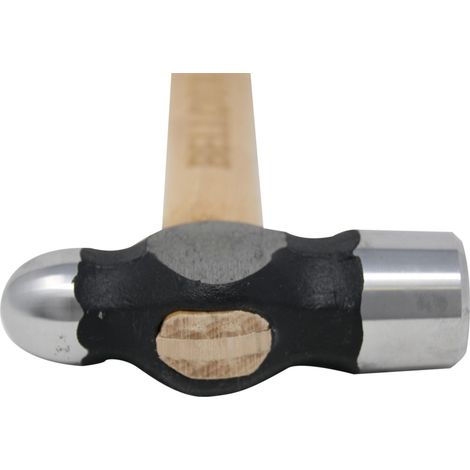 Marteau à Panne Ronde pour Mécaniciens avec Manche en Bois pour Atelier et Construction (1/2)