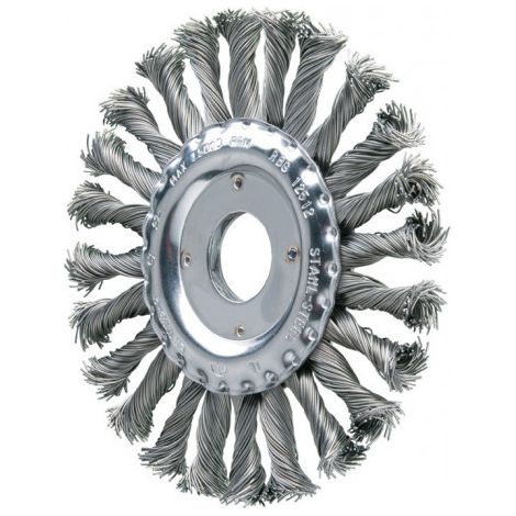 Brosse plate RBG 11512/22.2 CT ST 0.50 D. 115 mm épaisseur de fil 0.5 mm acier 1