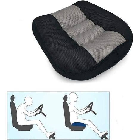 Siège rehausseur de voiture portable ergonomique pour voiture, bureau, maison (1/3)