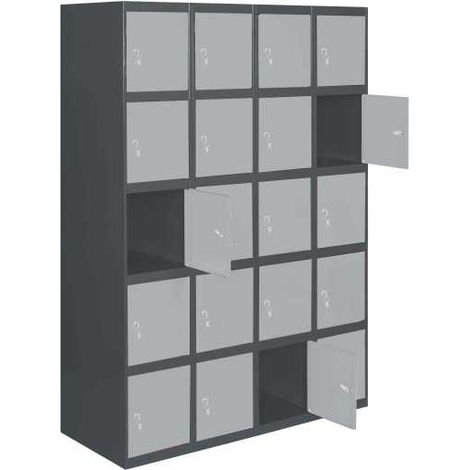 Taquilla 1800x1200x500 SIMONLOCKER PROFESIONAL 5 PUERTA 4/20 300(1200)AN/GR marca SIMONRACK
