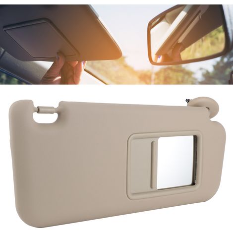 Die Sonnenblende passt für Toyota RAV4 2006-2013, beige, rechte Seite, Modell 74310-42452-B2. (1/5)