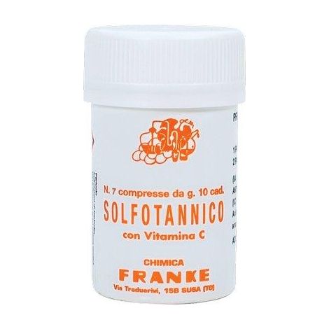 ANTIOSSIDANTE ENOLOGICO SOLFOTANNICO FRANKE - TUBO 7 PASTIGLIE GR 10- 10 pezzi