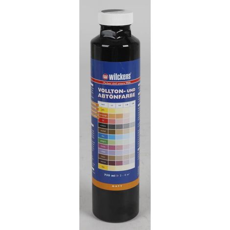 Wilckens Vollton-&Abtönfarbe Braun matt 0,75l 16881700050 (1/2)